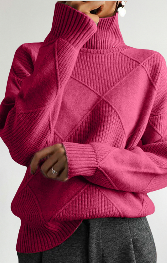 Ángela | Suéter de cuello alto