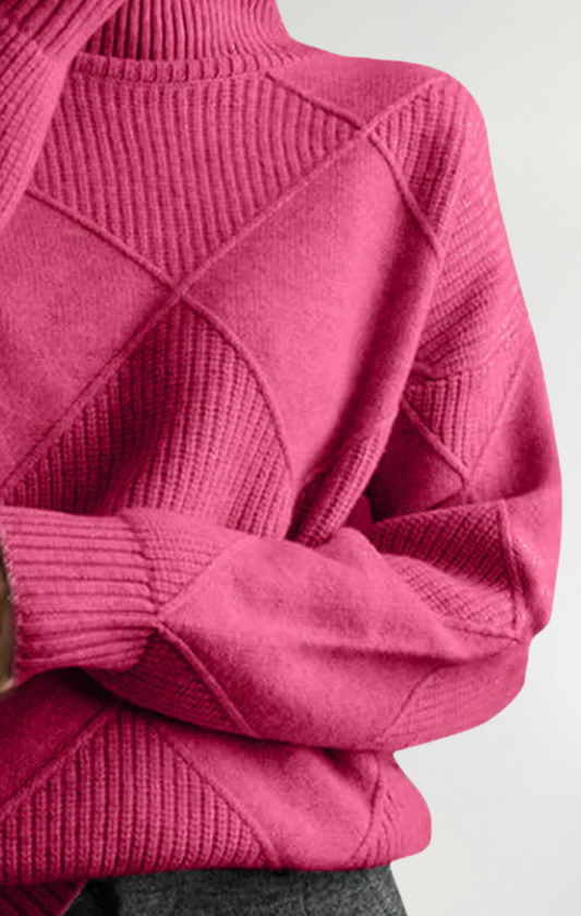 Ángela | Suéter de cuello alto