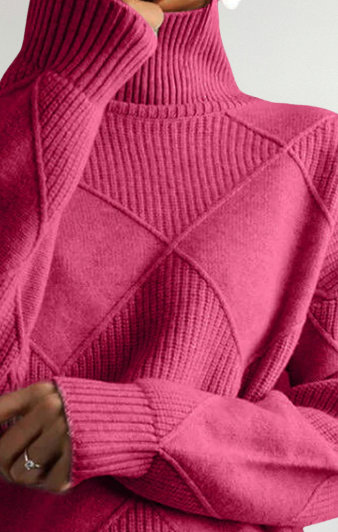 Ángela | Suéter de cuello alto
