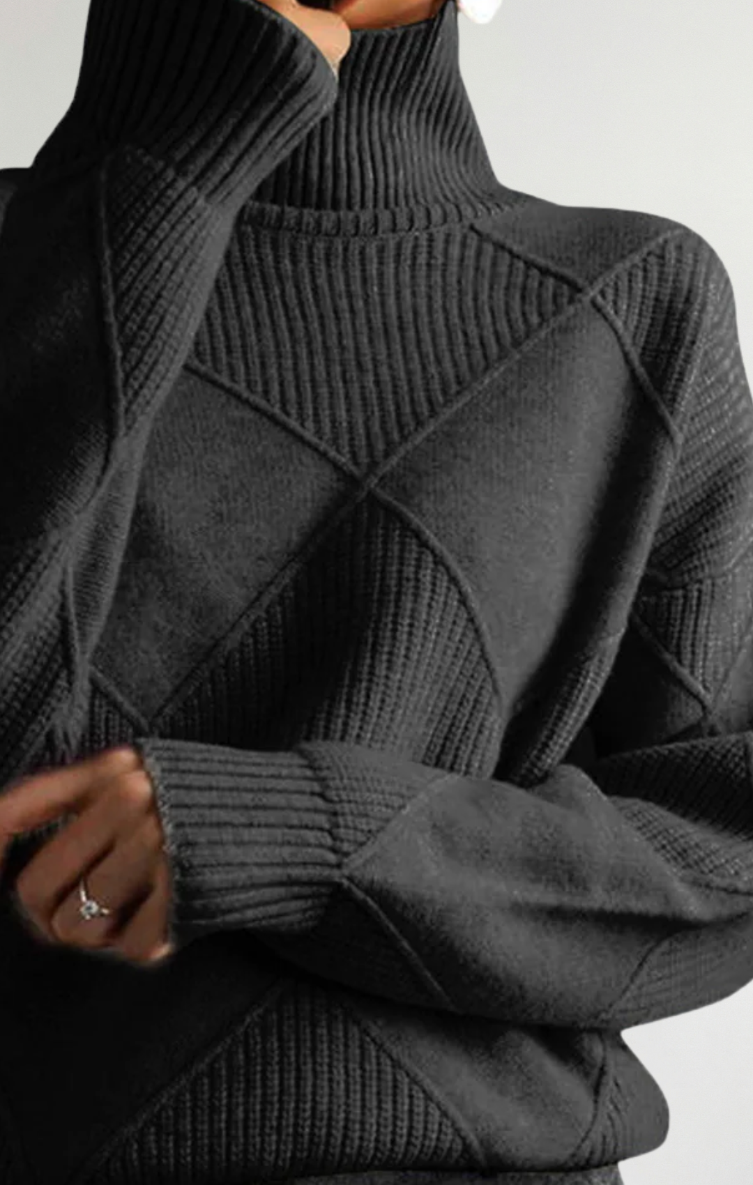 Ángela | Suéter de cuello alto